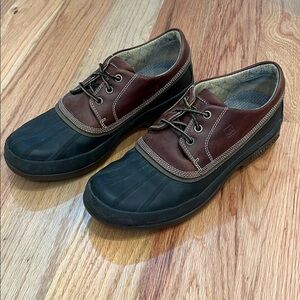 Sperry mens 3 eyelet waterproof duck boot.